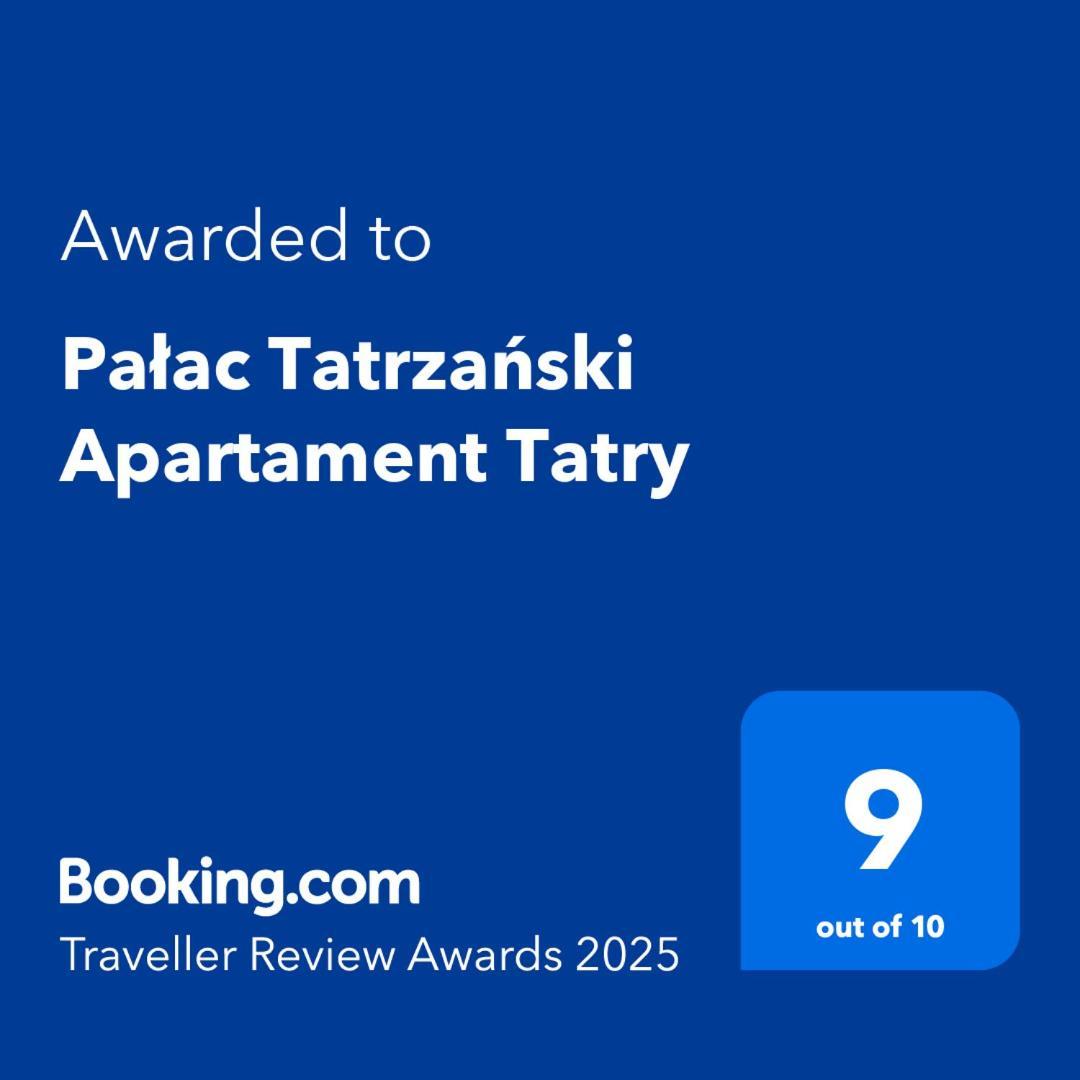 Palac Tatrzanski Apartament Tatry Буковина-Татшаньска Экстерьер фото